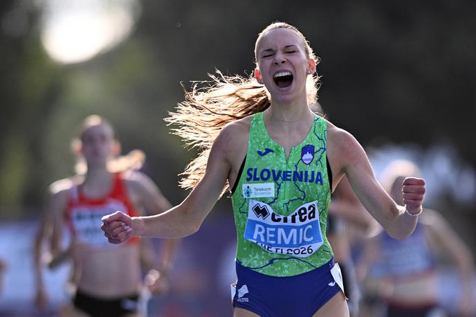 Živa Remic | Živa Remic je nedavno na evropskem prvenstvu do 18 let osvojila zlato kolajno v teku na 800 metrov in to z rekordom prvenstev. | Foto Lukasz Szelag / Sprintshot Team