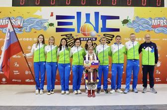 Polona Premru evropska podprvakinja, Sloveniji še tri bronaste medalje