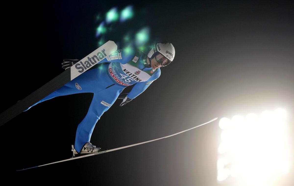 Oberstdorf Peter Prevc | Peter Prevc je na kvalifikacijah skočil kar 138 metrov. | Foto Guliverimage
