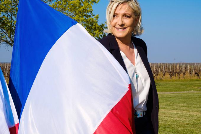Kako se bo na nedeljskih predčasnih volitvah odrezal Narodni zbor, za katerim stoji Marine Le Pen? | Foto: Guliverimage/Vladimir Fedorenko