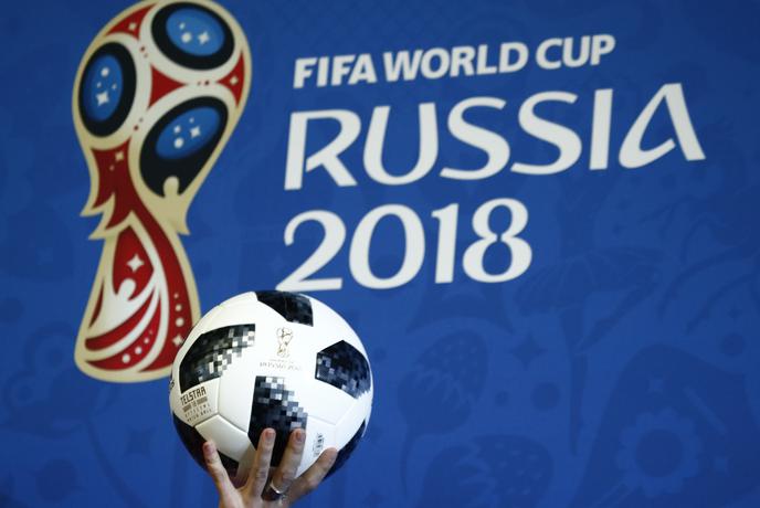 Žoga za SP 2018 se vrača iz vesolja