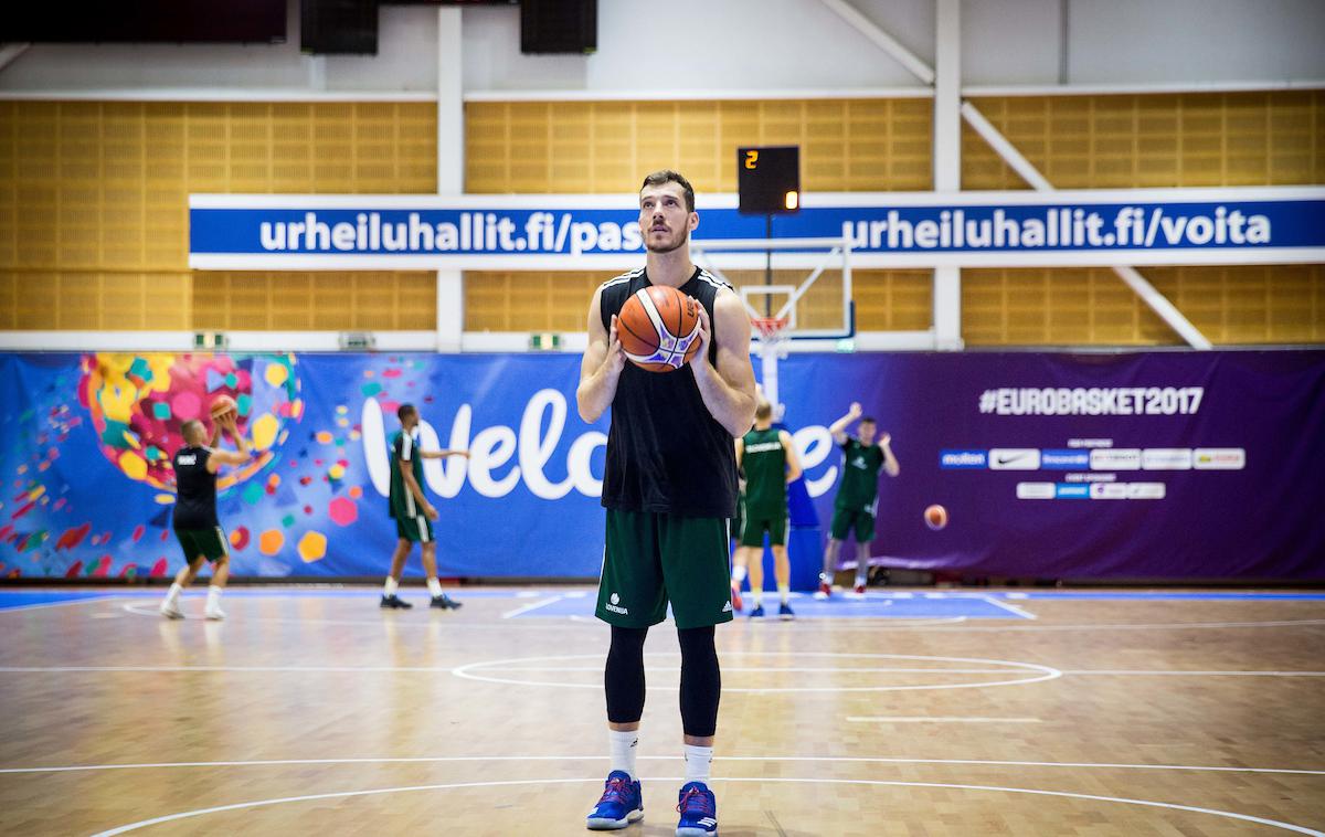 Slovenija trening EuroBasket košarka | Foto Vid Ponikvar