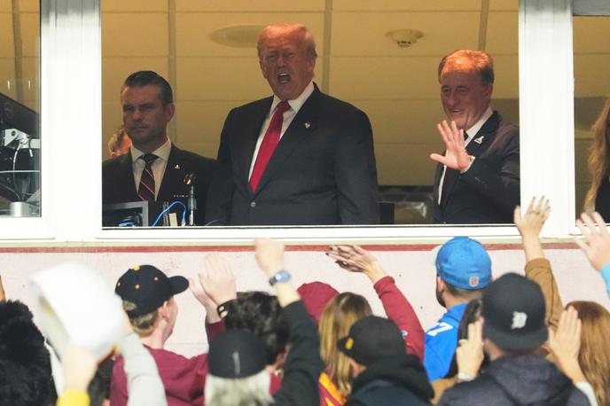 Donald Trump | Donald Trump je ob govoru naletel na glasno nasprotovanje ljudi. | Foto Guliverimage