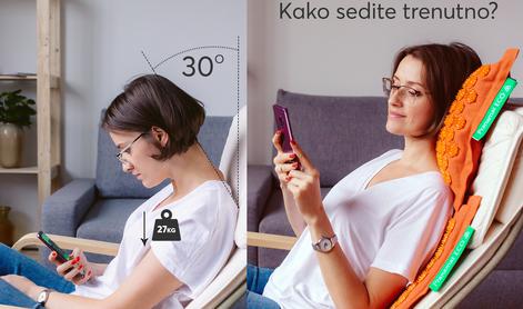 V kakšnem položaju gledate v telefon? Preverite, zakaj je to pomembno.