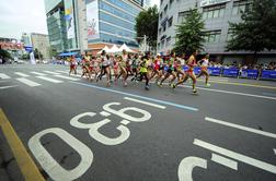 Etiopsko slavje na južnokorejskem maratonu