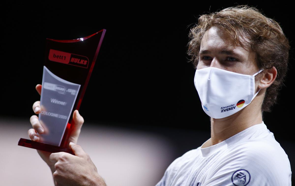 Zverev | Alexander Zverev je še drugič v tednu dni dobil turnir. | Foto Reuters