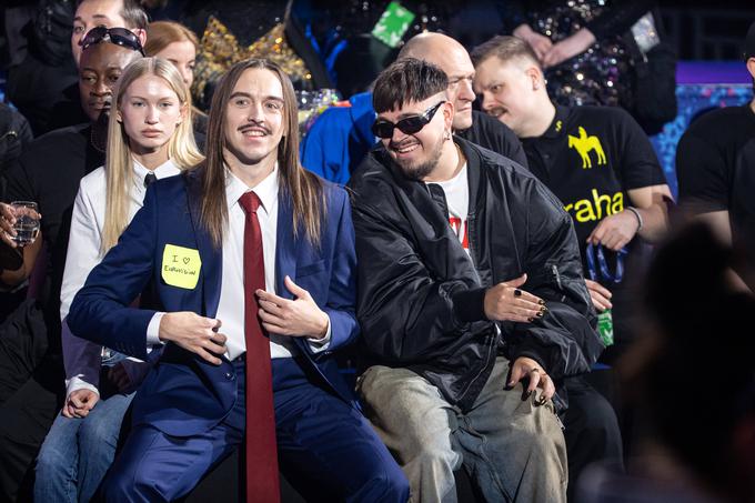 Tommyja Casha je na izboru podprl tudi Käärijä, predlanski finski predstavnik na Evroviziji. | Foto: Guliverimage