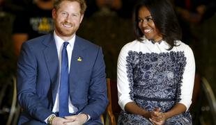 Michelle Obama ponovno očarana nad princem Harryjem