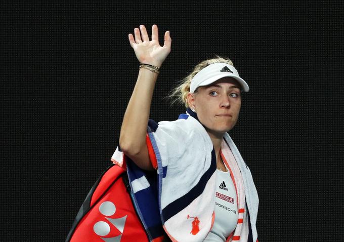 Angelique Kerber je izpadla proti Kaii Kanepi. | Foto: Reuters