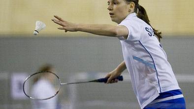 Slovenske badmintonistke uspešno začele ekipno EP