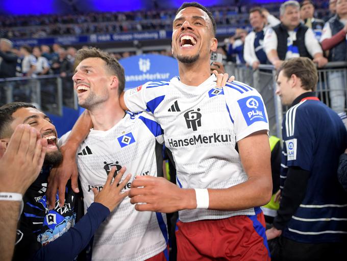 Po sedmih letih se Hamburger SV vrača v prvo ligo. | Foto: Reuters