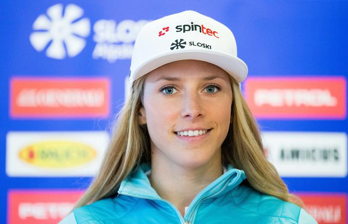 Poleti bo dopolnila 24 let, s čimer je po Meti Hrovat druga najmlajša članica slovenske ekipe svetovnega pokala. | Foto: Sportida