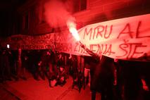 Protestni shod Novo mesto