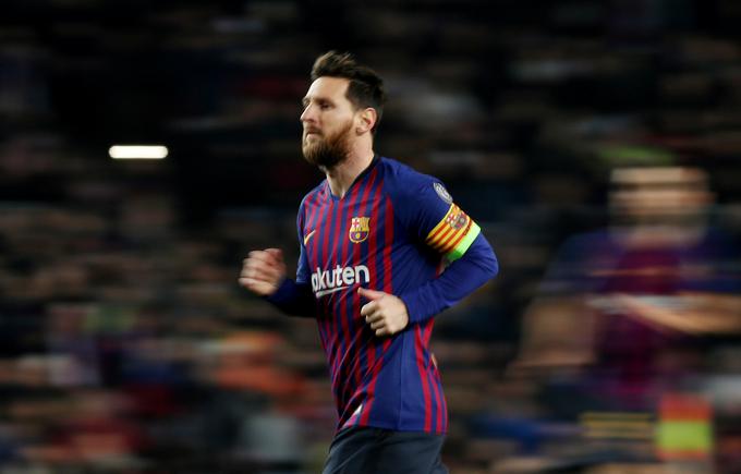 Lionel Messi je v nedeljo s sanjsko predstavo dokazal, da je še vedno v vrhunski formi. Jo bo zadržal do dvobojev osmine finala z Lyonom? | Foto: Reuters