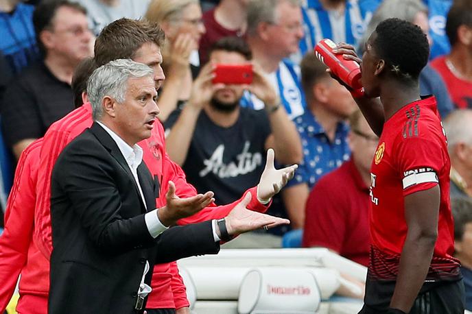 Jose Mourinho Paul Pogba | Jose Mourinho in Paul Pogba že dolgo nista več na isti valovni dolžini. | Foto Reuters