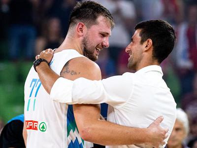 Kaj bosta skupaj počela Dončić in Đoković?
