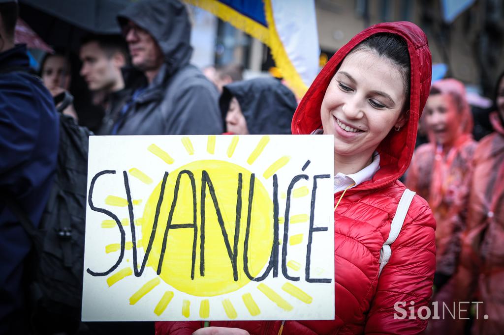 Protesti Beograd 15.03