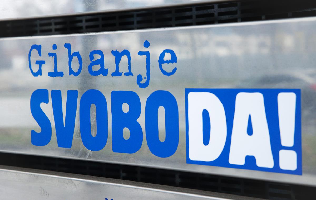 Gibanje Svoboda | Logotip stranke Gibanje Svoboda. | Foto STA