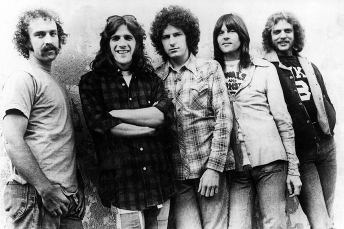 Skupina Eagles | Ustanovni člani skupine Eagles (od leve proti desni): Bernie Leadon, Glenn Frey, Don Henley, Randy Meisner in Don Felder. | Foto Guliverimage