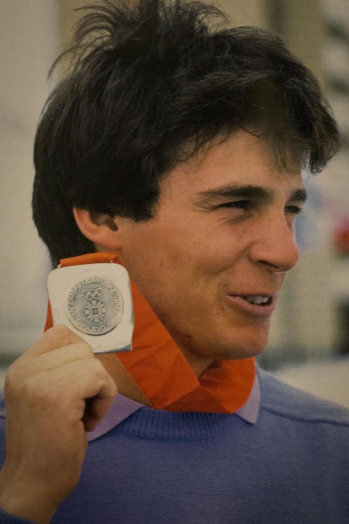 Jure Franko je leta 1984 v Sarajevo prismučal prvo zimsko olimpijsko medaljo za Jugoslavijo. Drugo veleslalomsko progo je postavil prav njegov trener Gartner. | Foto: 