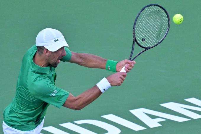 Novak Đoković je na turnirju v Indian Wellsu doživel hladno prho. | Foto: Reuters