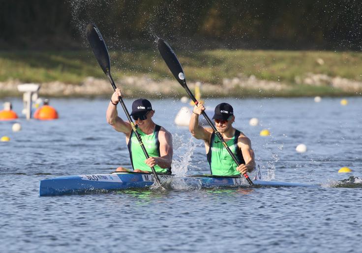 Matevž Manfreda in Anže Pikon | Foto: Kajakaška zveza Slovenije