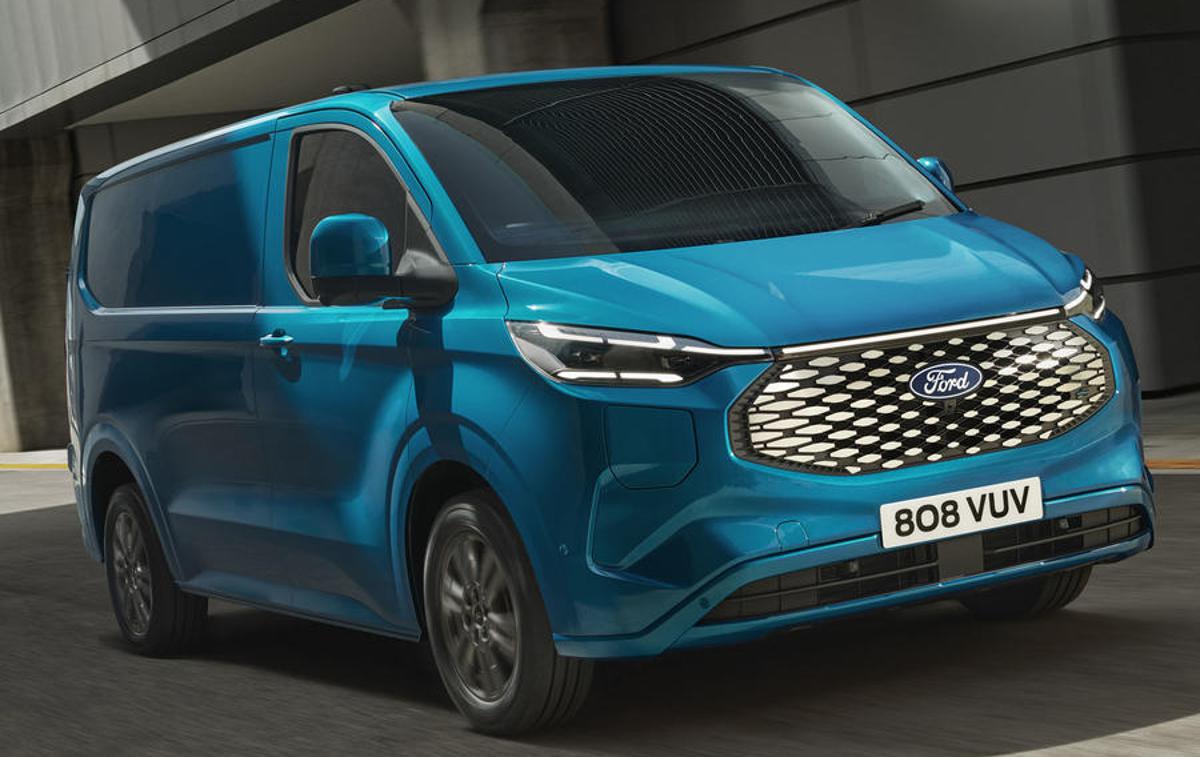 Ford e-transit custom | Ford bo električnega dostavnika pričel izdelovati v drugi polovici prihodnjega leta. | Foto Ford