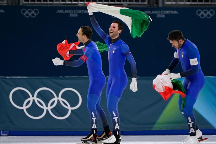 hitrostno drsanje, Italija | Italijanski hitrostni drsalci so po 20 letih ponovili uspeh. | Foto Guliverimage