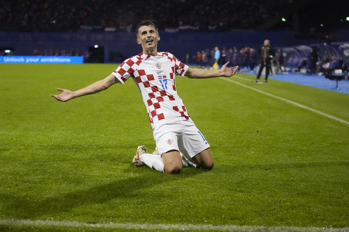 Ante Budimir | Ante Budimir je v 43. minuti tekme na Maksimirju zabil zmagoviti zadetek za Hrvaško. | Foto Guliverimage