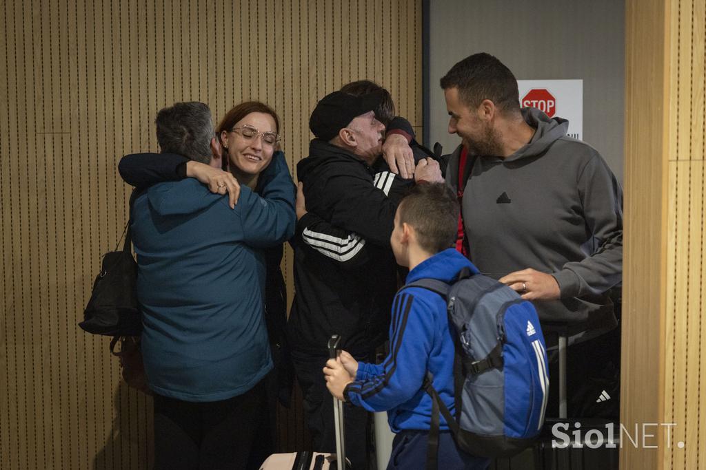 Prihod potnikov iz Omana.