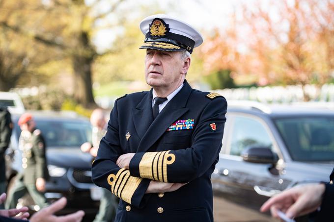 Načelnik generalštaba belgijske vojske, admiral Michel Hofman, opozarja, da je trenutna ruska oslabljenost zaradi vojne v Ukrajini samo začasna in da je Rusija vzpostavila vojno gospodarstvo. | Foto: Guliverimage