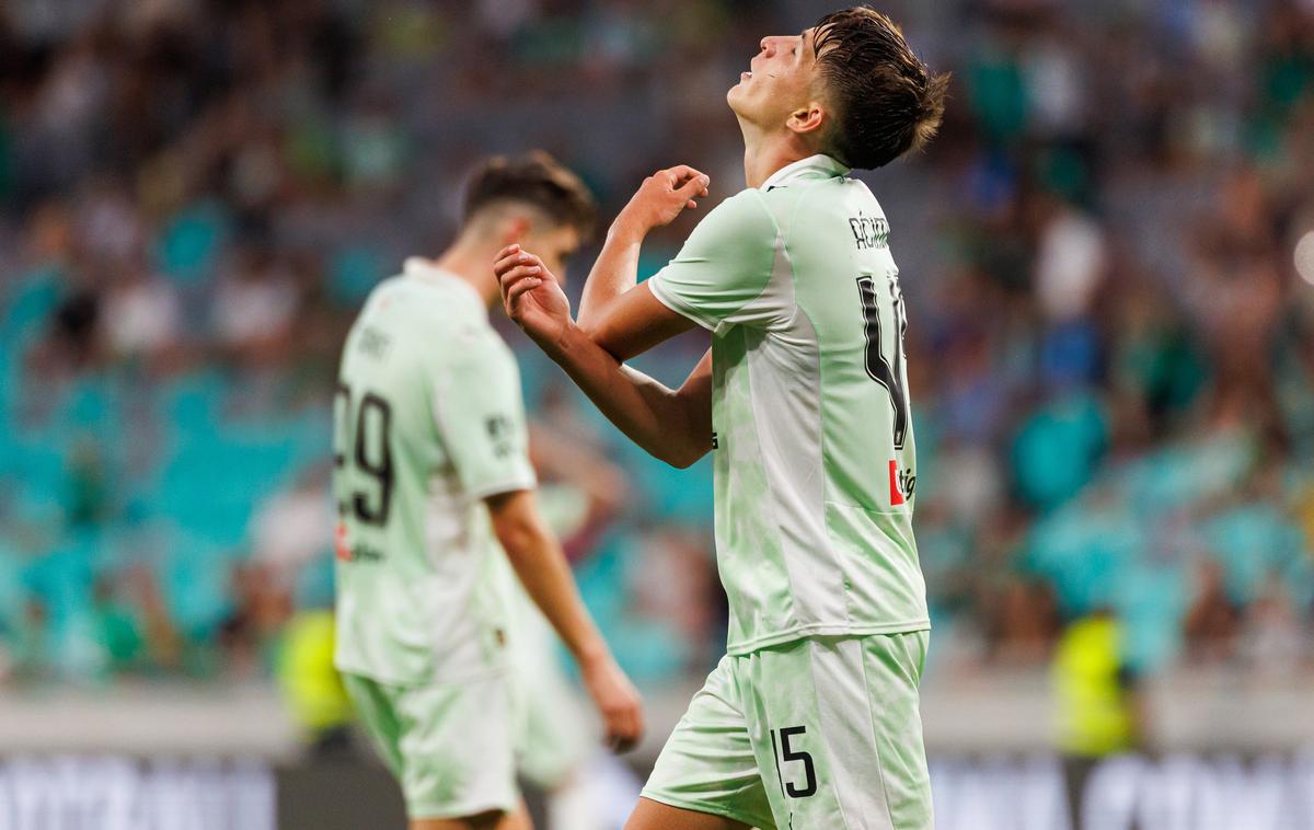 konferenčna liga NK Olimpija Mateo Ačimović | Olimpijo čaka obračun z Aluminijem. | Foto Grega Valančič