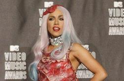 Mesna obleka Lady Gaga na razstavi