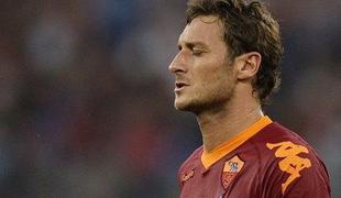 Totti odsoten za nedoločen čas