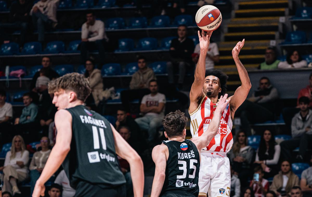 ABA liga: Crvena zvezda - Ilirija | Crvena zvezda se bo pomerila s Partizanom. | Foto ABA League j.t.d./Dragana Stjepanović