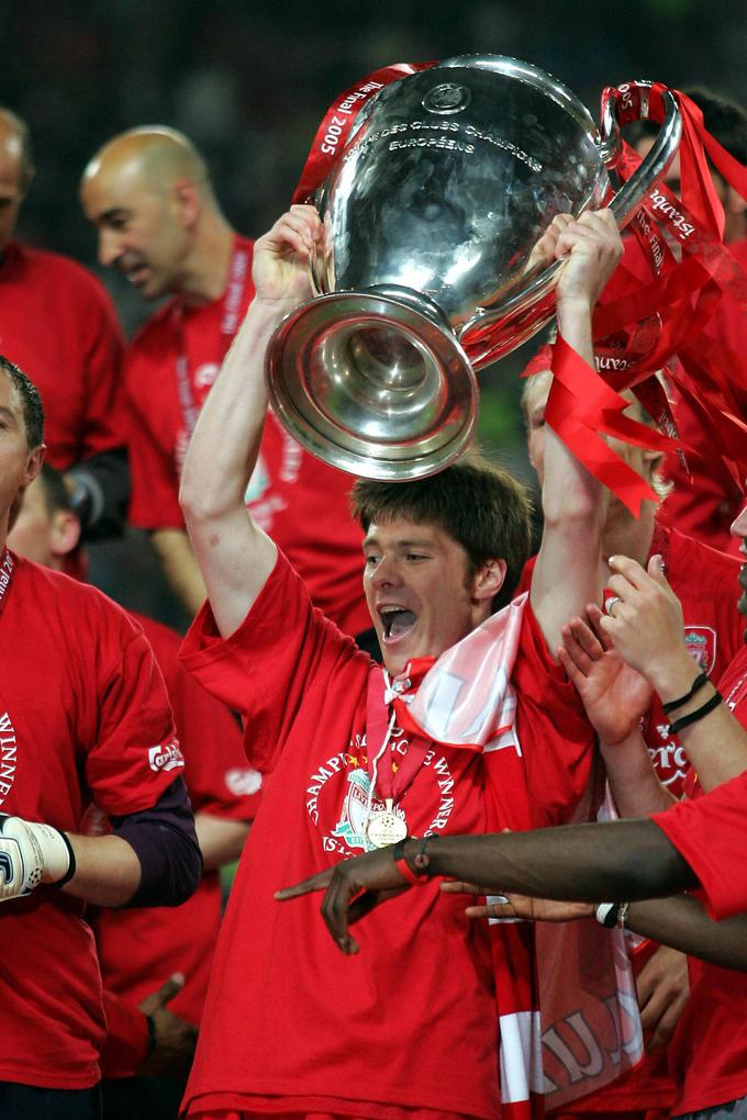 Xabi Alonso je leta 2005 pomagal Liverpoolu do čudežnega preobrata v finalu lige prvakov v Istanbulu in naslova evropskega prvaka. | Foto: Guliverimage