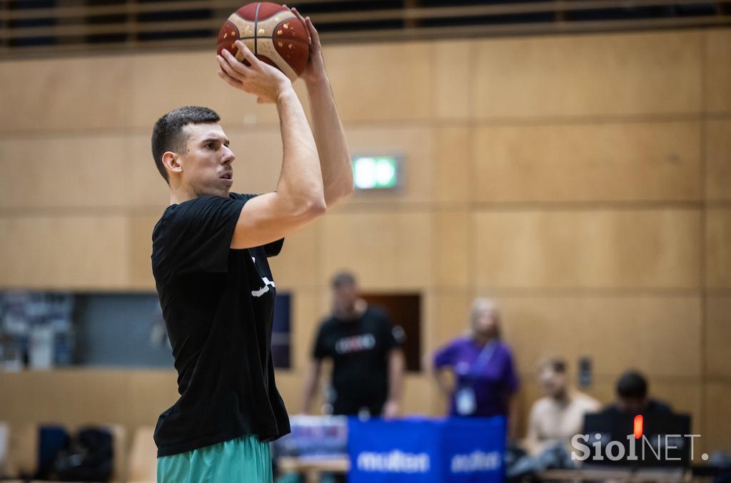 Slovenija trening Belgija