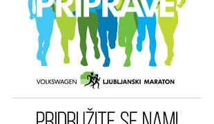 Jesenske uradne priprave na Volkswagen 21. Ljubljanski maraton
