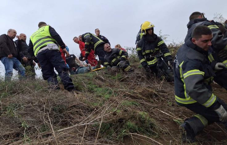 nesreča avtobusa v Srbiji | Foto: Ministrstvo za notranje zadeve Srbije