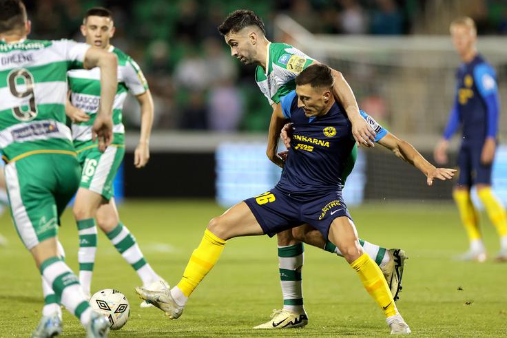Shamrock Rovers je lani namučil Celjane in jim prekrižal načrte v kvalifikacijah za ligo Europa. | Foto: Guliverimage