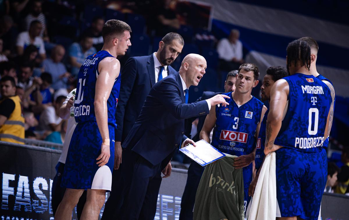 Andrej Žakelj, Budućnost | Budućnost bo lovila prvo zmago v finalni seriji. | Foto ABA liga, Budućnost VOLI/Filip Roganović