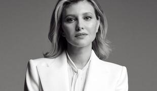 Olena Zelenska: Ves čas sem v skrbeh za svojega moža