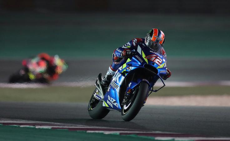 Alex Rins je bil drugi. | Foto: Reuters