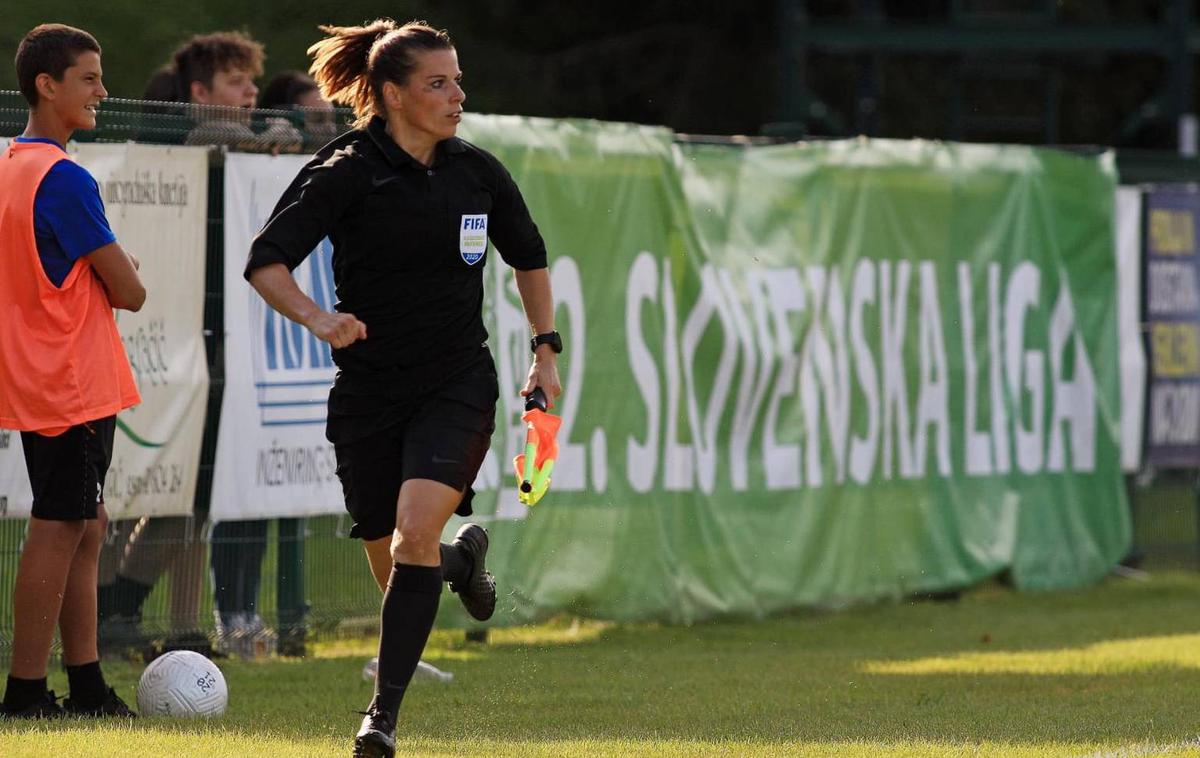 Staša Špur | Nogometna sodnica Staša Špur bo orala ledino na tekmi Prve lige Telekoma Slovenije. | Foto Nogometna zveza Slovenije