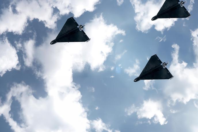 Ruski dron, brezpilotni letalnik | Bodo Ukrajinci Nemcem pomagali pri obrambi pred ruskimi droni? | Foto Shutterstock