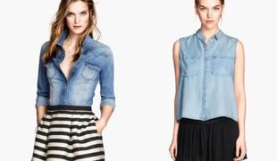 Modni nasvet: kako kombinirati srajco iz džinsa