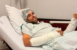 Avstralec razkril razsežnost poškodb, ima pa tudi dobre novice #video