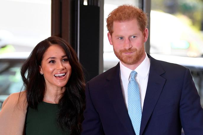 Meghan Markle in Harry | Meghan in Harry bosta božič preživela stran od britanske kraljeve družine. | Foto Getty Images