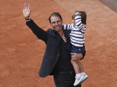 Rafael Nadal se je razveselil drugega otroka