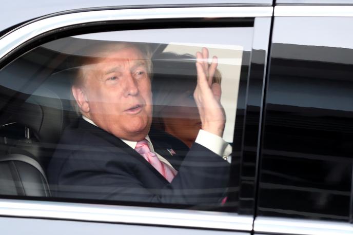 Donald Trump | Ameriški predsednik se mudi na obisku v Tokiu. | Foto Reuters